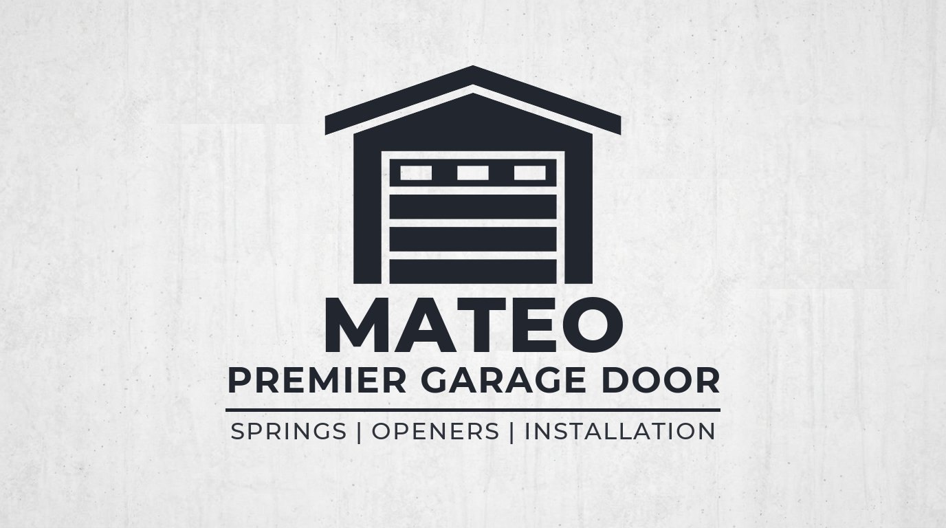 Mateo Premier Garage Door Logo